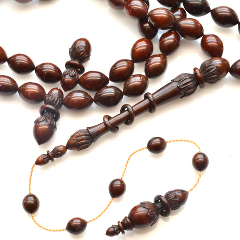 Red Kuk with Lotus Petal Engravings